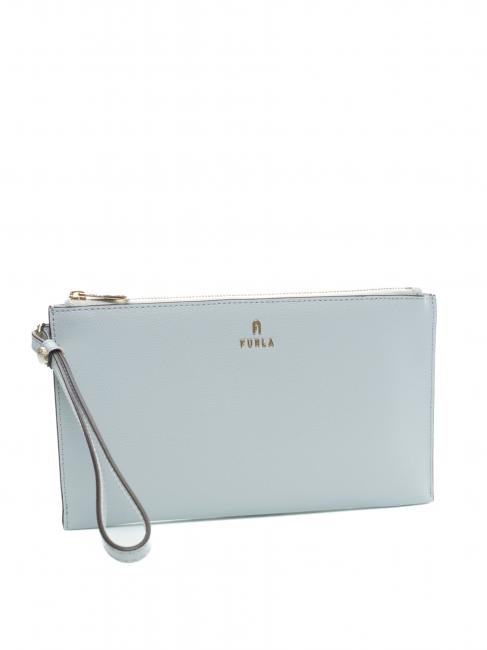 CAMELIA Leather clutch mugwort - Women&rsquo;s Bags