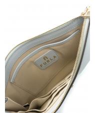 FURLA CAMELIA Leather clutch mugwort - Women&rsquo;s Bags - 5