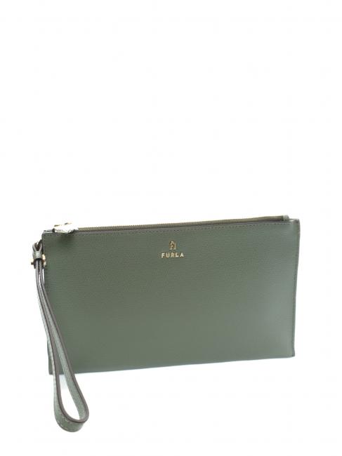 CAMELIA Leather clutch cactus - Women&rsquo;s Bags