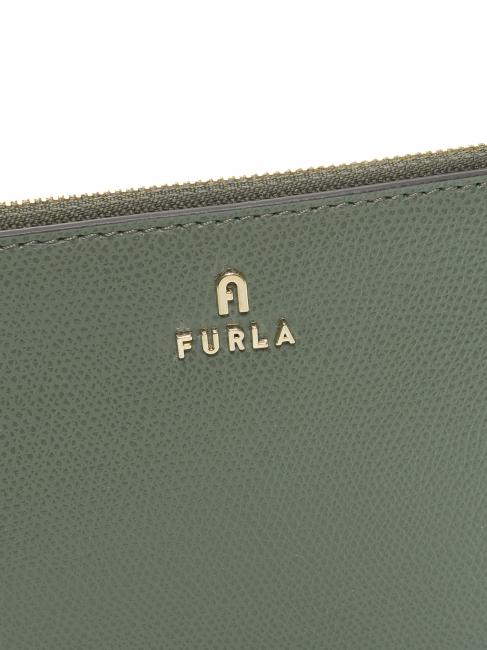 CAMELIA Leather clutch cactus - Women&rsquo;s Bags