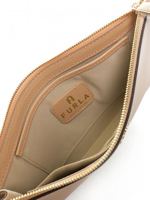 CAMELIA Leather clutch cameos - Women&rsquo;s Bags