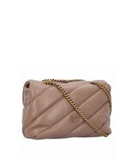 PINKO CLASSIC LOVE PUFF Nappa leather bag ginger biscuit-antique gold - Women&rsquo;s Bags - 4