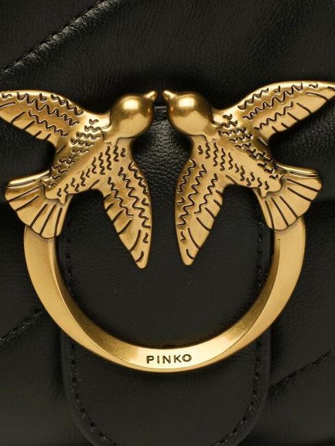 MINI LOVE BAG Nappa bag black-antique gold - Women&rsquo;s Bags