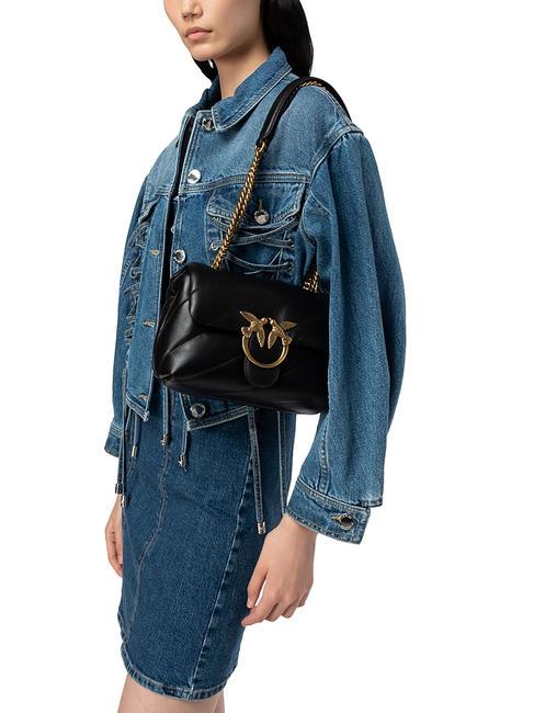 MINI LOVE BAG Nappa bag black-antique gold - Women&rsquo;s Bags