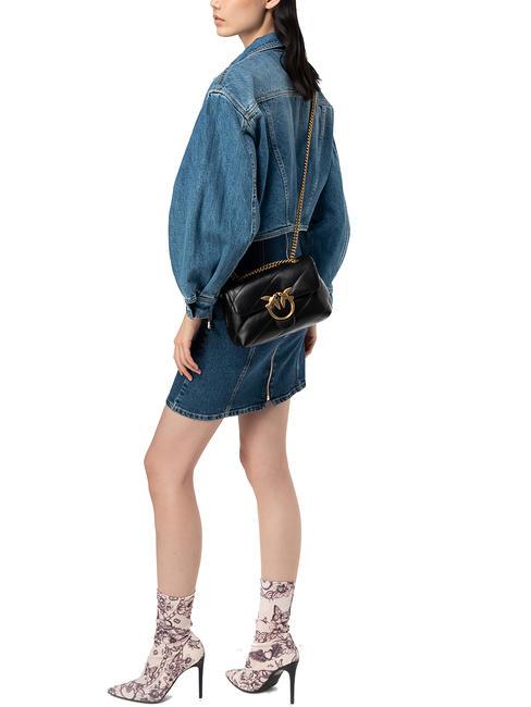 MINI LOVE BAG Nappa bag black-antique gold - Women&rsquo;s Bags