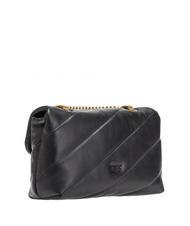 PINKO CLASSIC LOVE PUFF Nappa leather bag black-antique gold - Women&rsquo;s Bags - 3