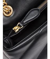 PINKO CLASSIC LOVE PUFF Nappa leather bag black-antique gold - Women&rsquo;s Bags - 4