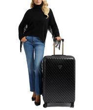 GUESS JESCO Medium cabin trolley DARK GRAY - Rigid Trolley Cases - 5