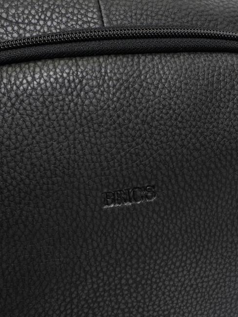 BOLOGNA Leather business backpack Black - Laptop backpacks