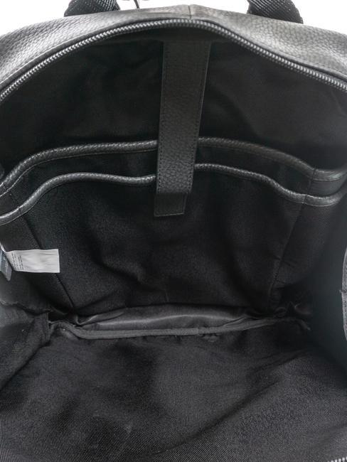 BOLOGNA Leather business backpack Black - Laptop backpacks