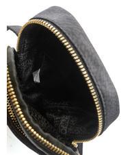 BORBONESE CLASSICA Smartphone holder micro bag dark black - Women’s Bags - 6
