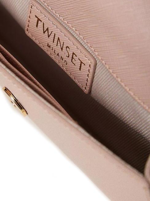 OVAL T Clutch bag with chain shoulder strap misty pink - Women&rsquo;s Bags