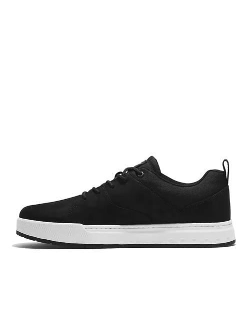 MAPLE GROVE Nubuck leather oxford sneaker Jetblack - Men&rsquo;s shoes
