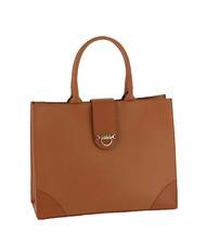 BORBONESE SAVOY DUETTO CAVIAR Large leather shopping bag leather - Women&rsquo;s Bags - 2