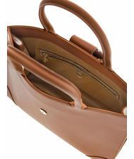 BORBONESE SAVOY DUETTO CAVIAR Large leather shopping bag leather - Women&rsquo;s Bags - 3