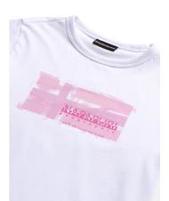 NAPAPIJRI KIDS ZAMORA Cotton T-shirt flag pink fj3 - Child T-shirt - 3