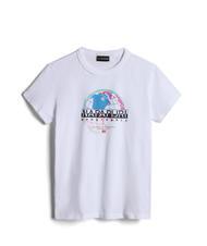 NAPAPIJRI KIDS AZOGUES Cotton T-shirt BLACK - Child T-shirt - 4