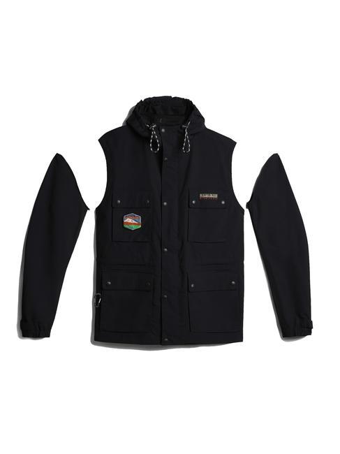 URBAN MODULAR Jacket with detachable sleeves black 041 - Men's Jackets