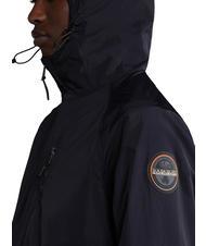 NAPAPIJRI URBAN COMMUTER Windbreaker with hood blu marine - Men's Jackets - 3