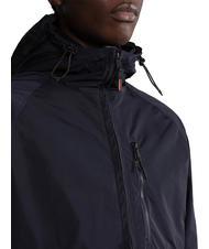 NAPAPIJRI URBAN COMMUTER Windbreaker with hood blu marine - Men's Jackets - 4