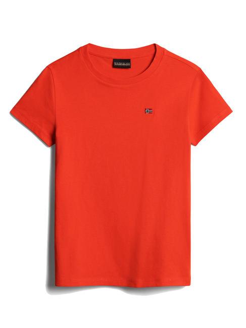 K SALIS SS 2 Cotton T-shirt with micro flag red cherry r05 - Child T-shirt