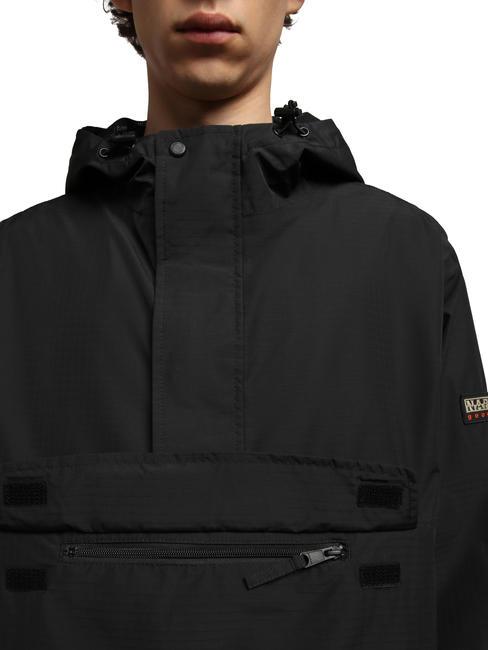 FREESTRIDER ANORAK Windbreaker with hood black 041 - Men's Jackets