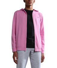 NAPAPIJRI K BALIS Full zip flag hoodie pink cyclam p91 - Baby Sweatshirt - 3