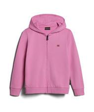 NAPAPIJRI K BALIS Full zip flag hoodie pink cyclam p91 - Baby Sweatshirt - 5