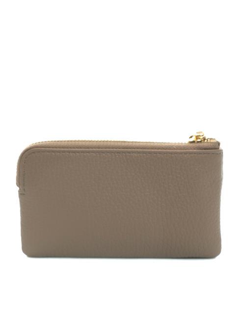 METALLIC SOFT Envelope coin purse warm taupe - Women&rsquo;s Wallets