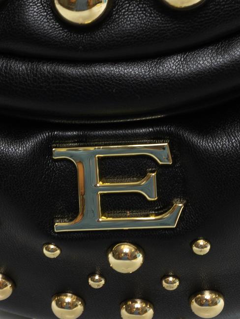 PRINCESS Flap bag with studs black gold - Women&rsquo;s Bags
