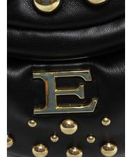 ERMANNO SCERVINO PRINCESS Flap bag with studs black gold - Women&rsquo;s Bags - 3