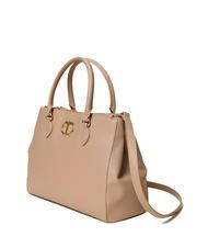TWINSET OVAL T Tote bag with shoulder strap light taupe - Women&rsquo;s Bags - 2