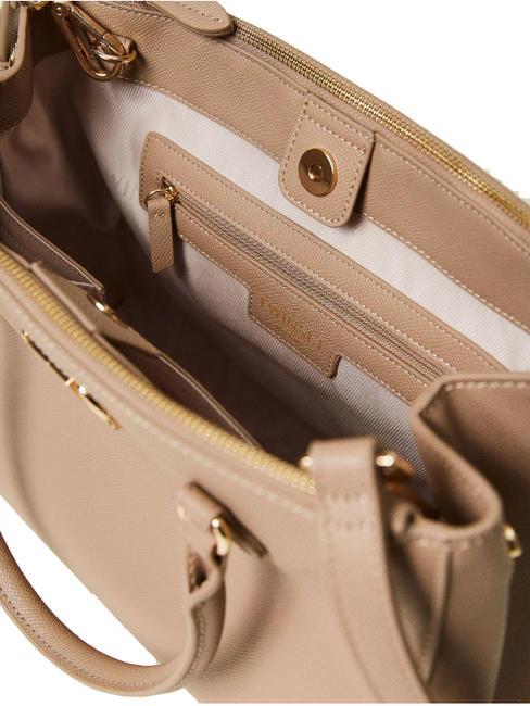 OVAL T Tote bag with shoulder strap light taupe - Women&rsquo;s Bags