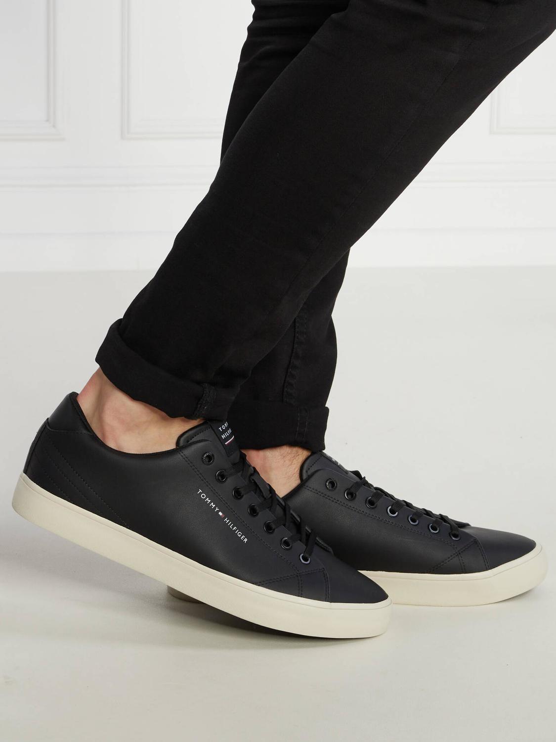 Tommy Hilfiger Th Hi Vulcanic Core Sneakers Black - Buy At Outlet 
