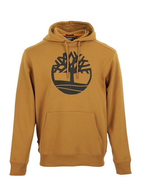 TREE LOGO Hoodie wheat boot/black - Sweatshirts