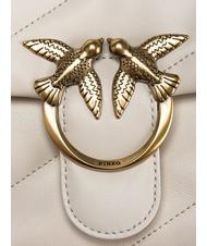 PINKO MINI LOVE BAG Nappa bag silk white-antique gold - Women&rsquo;s Bags - 3