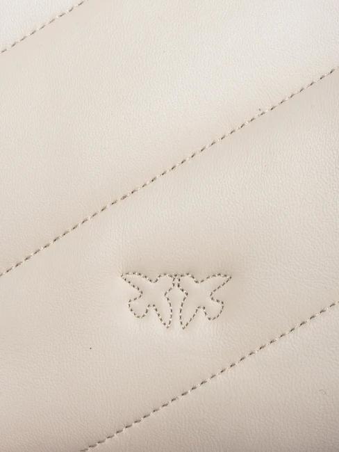 MINI LOVE BAG Nappa bag silk white-antique gold - Women&rsquo;s Bags