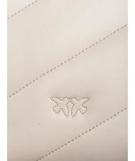 PINKO MINI LOVE BAG Nappa bag silk white-antique gold - Women&rsquo;s Bags - 4
