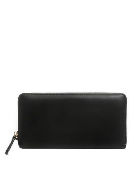 NEW OVAL T Large leather wallet black - Women&rsquo;s Wallets