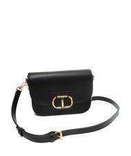 TWINSET OVAL T Shoulder strap with flap black - Women&rsquo;s Bags - 2