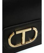 TWINSET OVAL T Shoulder strap with flap black - Women&rsquo;s Bags - 3