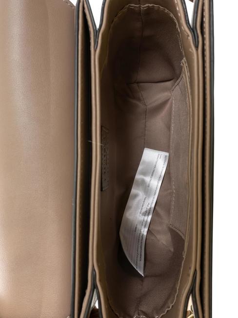 OVAL T Shoulder strap with flap taupe - Women&rsquo;s Bags