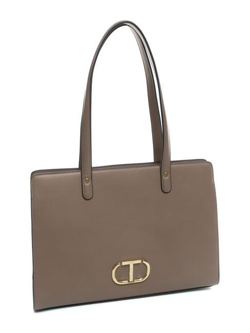 OVAL T handbag taupe - Women&rsquo;s Bags