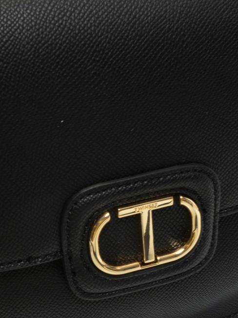 OVAL T Shoulder bag with flap black - Women&rsquo;s Bags