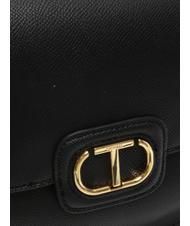 TWINSET OVAL T Shoulder bag with flap black - Women&rsquo;s Bags - 3