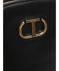 TWINSET OVAL T Leather backpack - Women&rsquo;s Bags