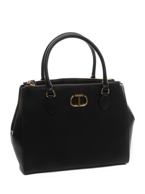OVAL T Tote bag with shoulder strap black - Women&rsquo;s Bags