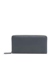 TWINSET NEW OVAL T Large leather wallet blue grey - Women&rsquo;s Wallets - 3