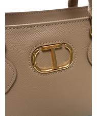 TWINSET OVAL T Handbag with shoulder strap light taupe - Women&rsquo;s Bags - 3