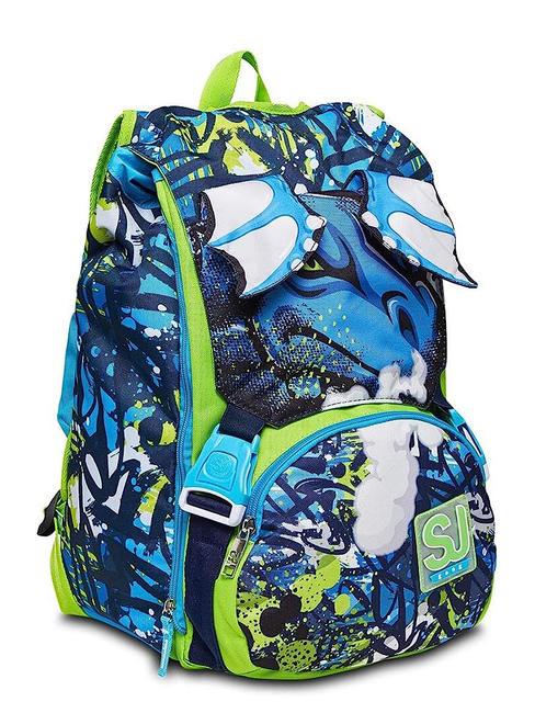 DRAGGHY BOY Large expandable backpack blue - Backpacks & School and Leisure